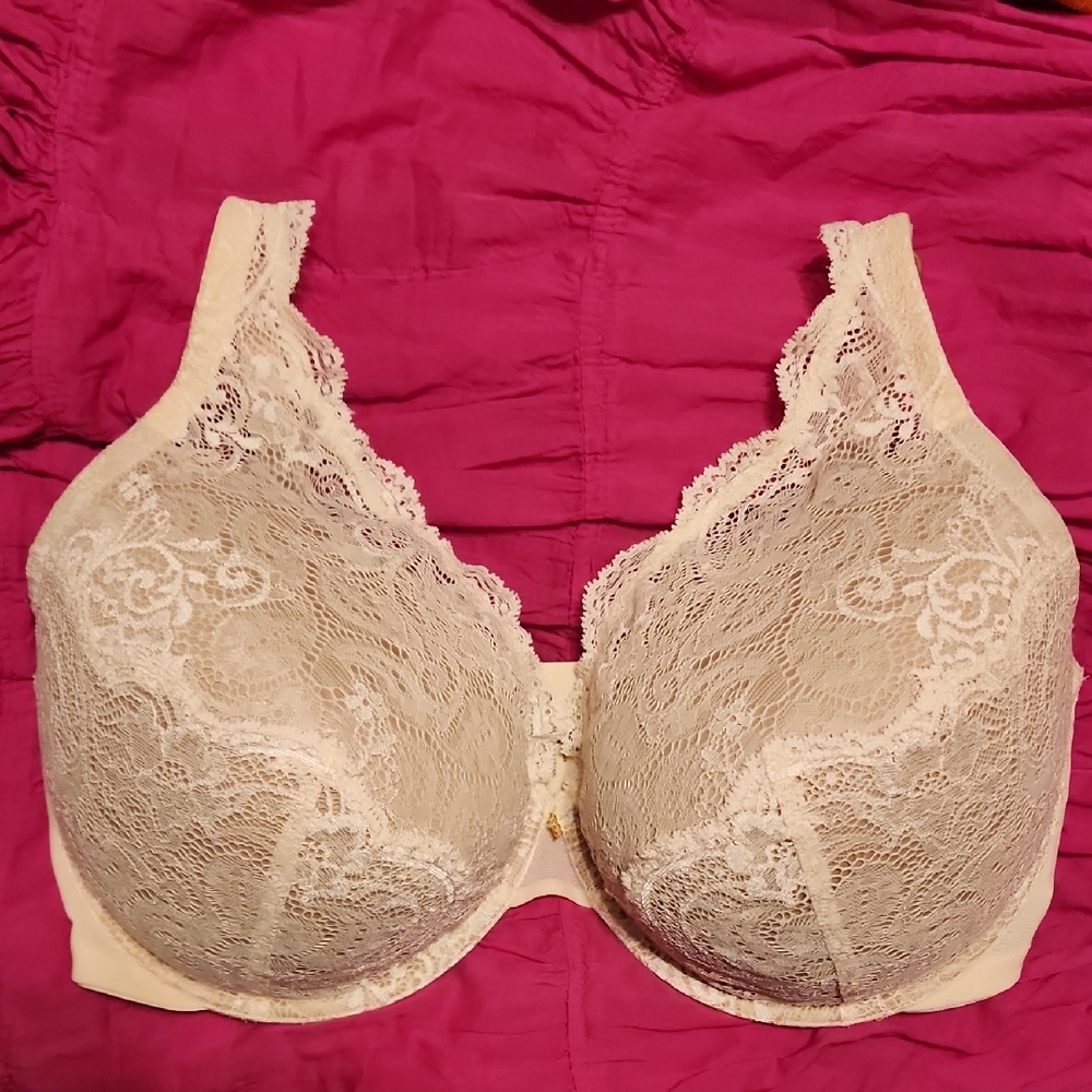 ThirdLove Cream 24/7 Lace Contour Bra 38F
